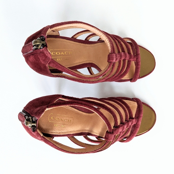 Coach Lavania Strappy Heel Sandals - Picture 3 of 6